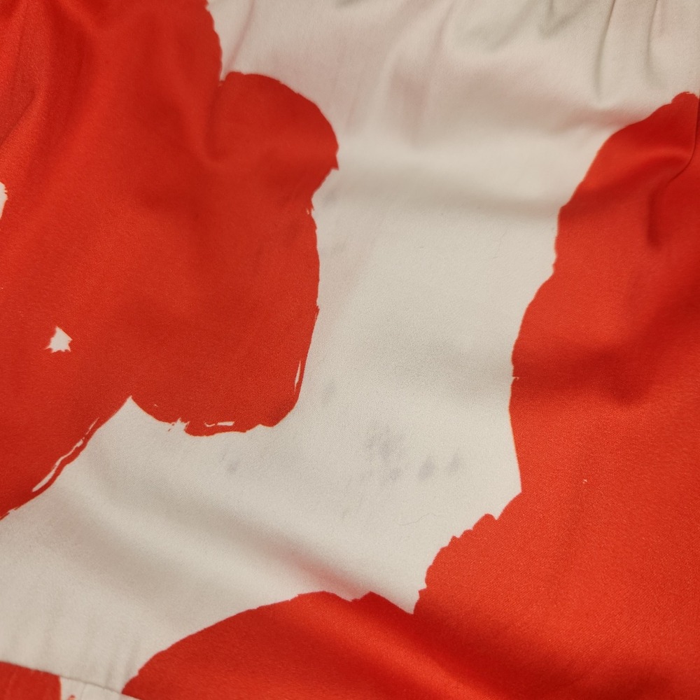 Crosby Mollie Burch Orange And White Gen Maxi Dress Poppy W/pockets Preppy *Read - Picture 11 of 15